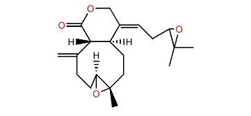 9-Deoxy-7,8-epoxyxeniloide E